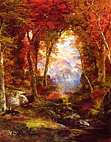 Under the Trees, 1865, moran