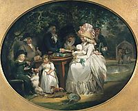 The Tea Garden, 1790, morland