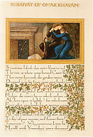 The Rubaiyat of Omar Khayyam, text and decoration by Morris with illustrations by Burne-Jones, morris