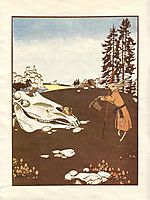Illustration. -Fairy Tales: Teremok. Mizgir-., 1910, narbut
