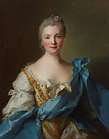 Madame de La Porte, 1754, nattier