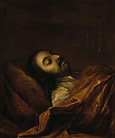 Peter I on his deathbed, 1725, nikitin