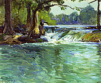 On the Guadalupe, 1914, onderdonk