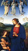 The Virgin and Child with an Angel , c.1499, perugino