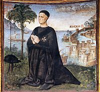 Portrait of the Donor, 1504, pinturicchio