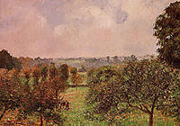 After the Rain, Autumn, Eragny, 1901, pissarro