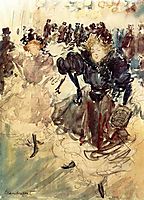 The Dancers, c.1894, prendergast