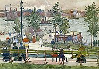 East River Park, 1901, prendergast