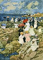 Handkerchief Point (Coastal Scene), c.1897, prendergast