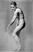 Female Nude Leaning, c.1800, prudhon