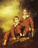 Portrait of the Binning Children, c.1811, raeburn