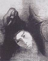 Anthony: What Is the Point of All This? The Devil: There Is No Point! (plate 18), 1896, redon