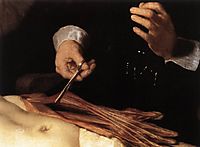 The Anatomy Lesson of Dr. Nicolaes Tulp(fragment), rembrandt