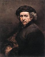 Self-portrait, 1659, rembrandt