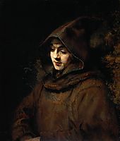 Titus van Rijn in a Monk-s Habit, rembrandt