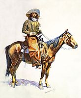 Arizona cow-boy, 1901, remington