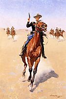 The Trooper, 1892, remington