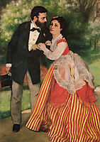 The Betrothed or the Household Sisley, 1868, renoir