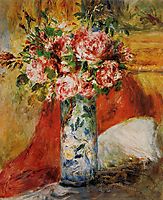 Roses in a Vase, 1876, renoir