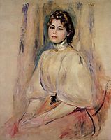 Seated Young Woman, 1890, renoir