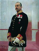 Portrait of V. Gudovich, 1913, repin