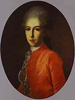 Portrait of Prince Ivan Bariatinsky as a Youth, c.1780, rokotov