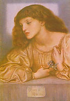 May Morris, 1872, rossetti