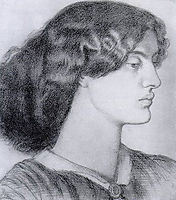 Portrait of Jane Morris, rossetti