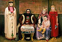 Family of merchant in XVII century, 1896, ryabushkin