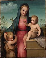 Madonna and Child with St. John the Baptist, 1512, sarto