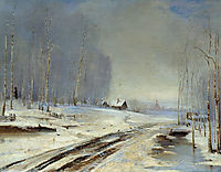 Sea of Mud., 1894, savrasov