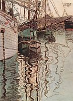 Harbor of Trieste, 1907, schiele