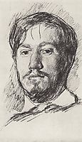 Self-Portrait, 1887, serov