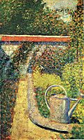 The Watering Can, 1883, seurat