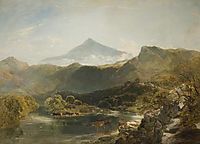 Ben Nevis and Mountain Stream , 1855, shayer