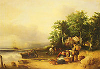 View On The Isle Of Wight, shayer