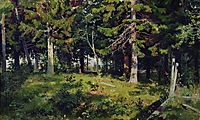 Clearing in the forest, 1889, shishkin