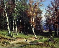 Forest before the storm, 1872, shishkin