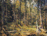 Mixed Forest. Shmetsk Near Narva, 1888, shishkin