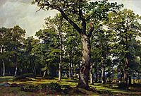 Oak forest, 1869, shishkin