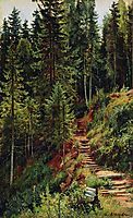 The path in the forest, shishkin