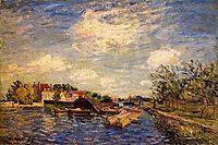 By the Loing, 1885, sisley