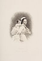 Queen Elizabeth and Princess Mărioara, 1877, stahi