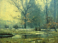 Creek in Winter, 1899, steele