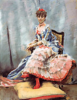 Portrait Of Laure Hayman, 1882, stewart