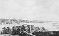 New York City and Harbor from Weehawken, c.1812, svinyin