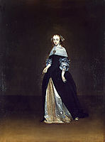 Portrait of Catarina van Leunink, terborch