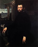 Portrait of Jacopo Sansovino, tintoretto