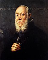 Portrait of Jacopo Sansovino, 1571, tintoretto