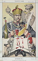 Sovereigns No.80 Caricature of The King of Prussi, tissot